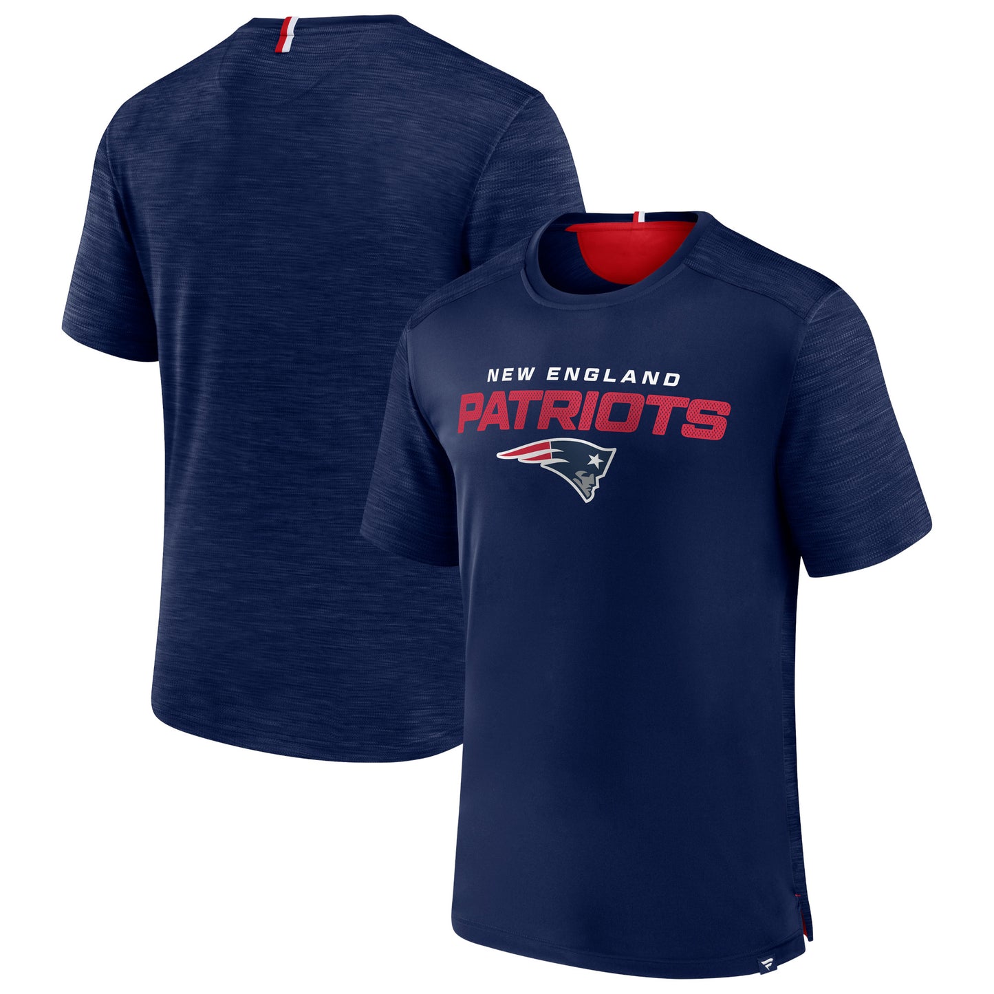 Men's Fanatics Navy New England Patriots Defender Evo T-Shirt