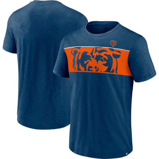 Men's Fanatics Navy Chicago Bears Ultra T-Shirt