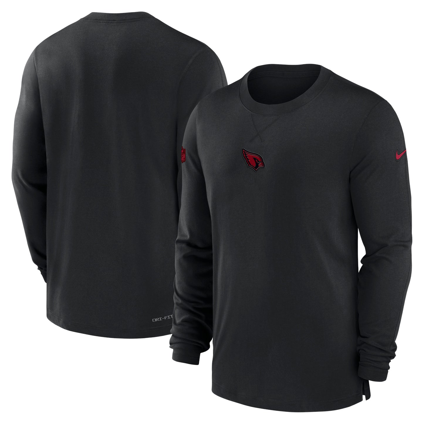 Men's Nike Black Arizona Cardinals 2023 Sideline Performance Long Sleeve T-Shirt