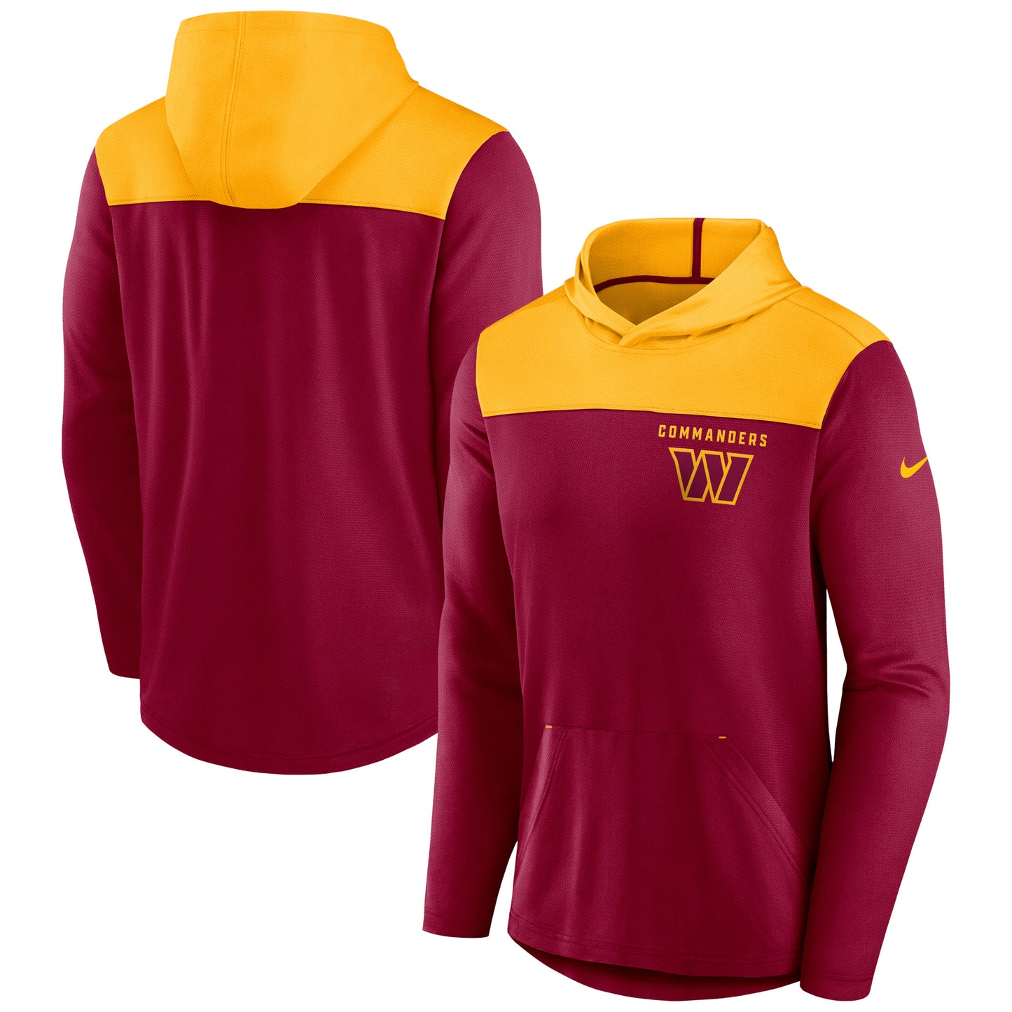 Men's Nike Burgundy Washington Commanders Fan Gear Pullover Hoodie