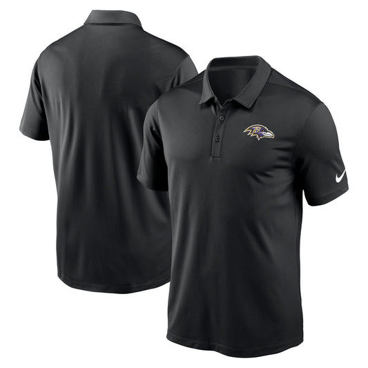Men's Nike Black Baltimore Ravens Franchise Logo Performance Polo