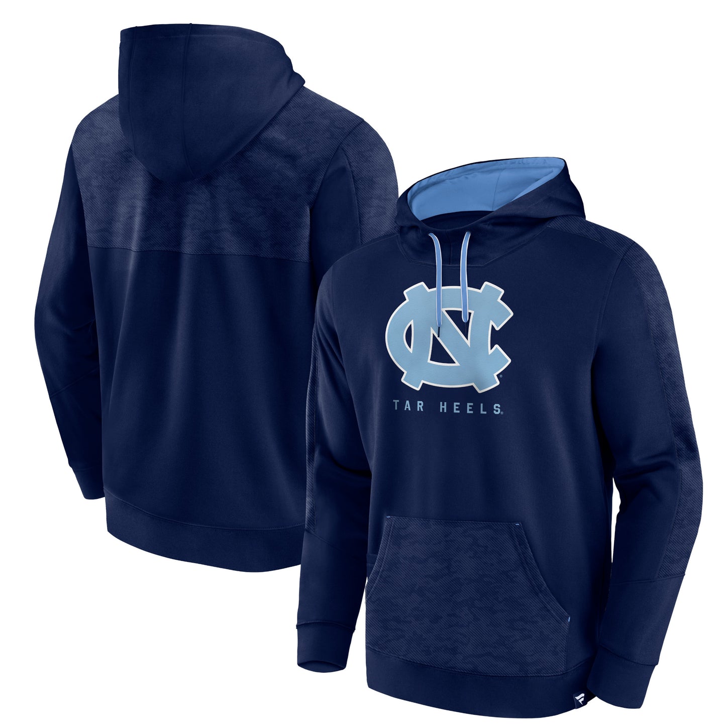 Men's Fanatics Navy North Carolina Tar Heels Defender Pullover Hoodie