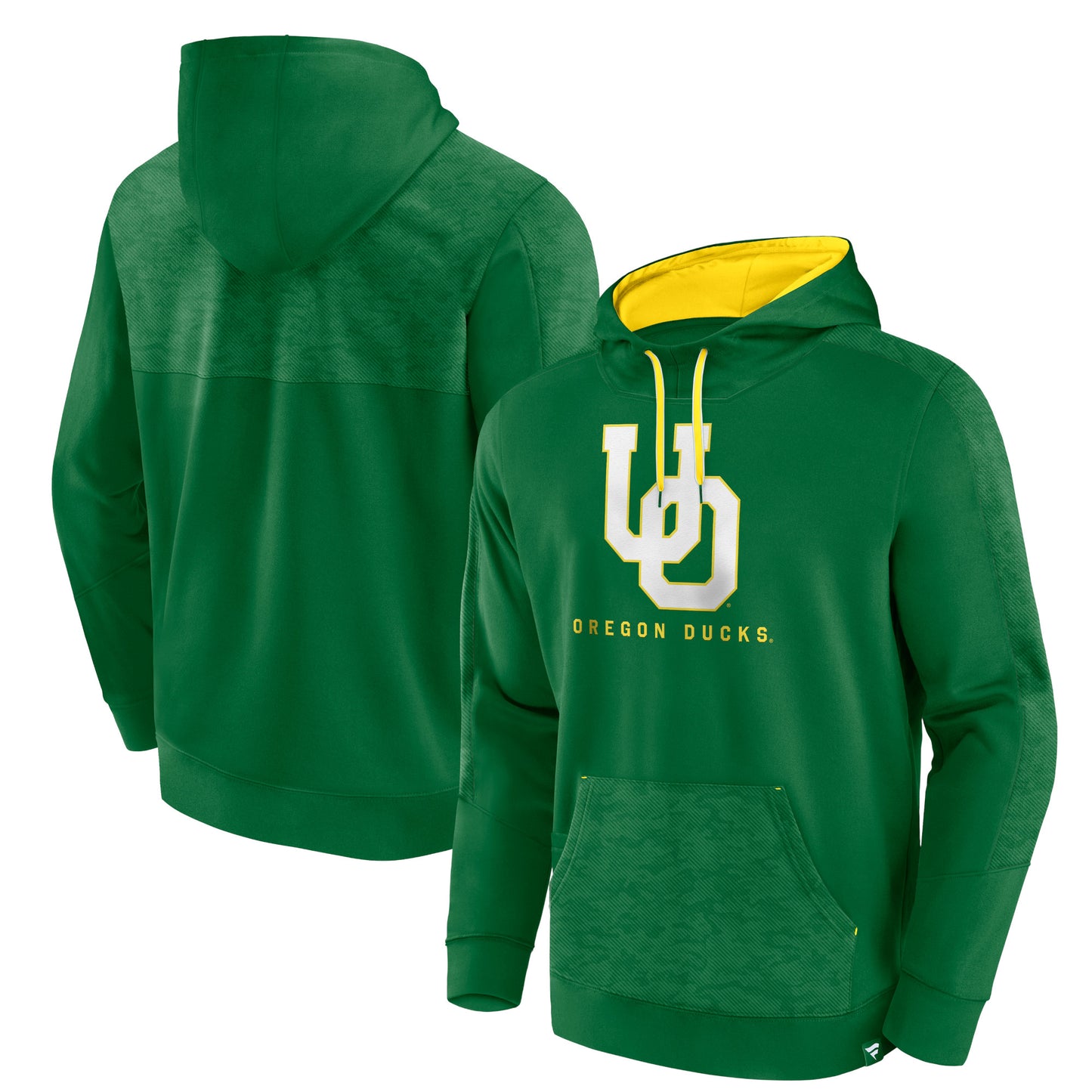 Men's Fanatics Green Oregon Ducks Defender Pullover Hoodie