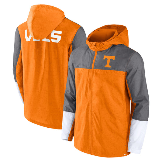 Men's Fanatics Tennessee Orange/Gray Tennessee Volunteers Game Day Ready Full-Zip Jacket