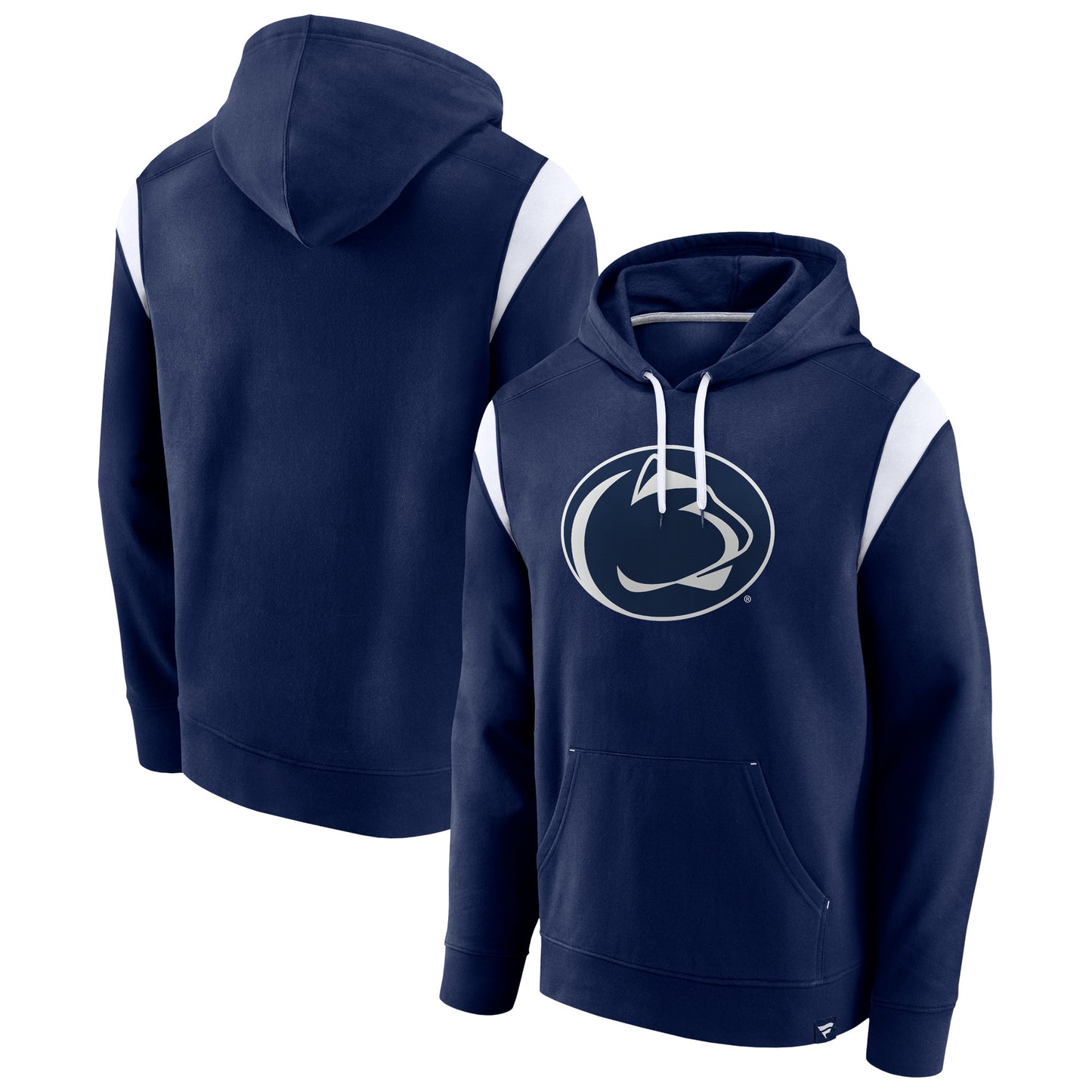 Men's Fanatics Navy Penn State Nittany Lions Gym Rat Pullover Hoodie