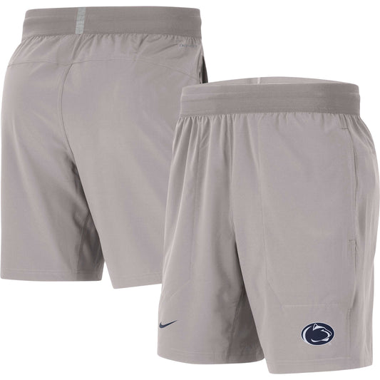 Men's Nike  Gray Penn State Nittany Lions Player Performance Shorts