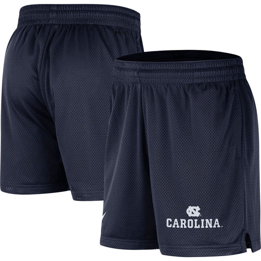 Men's Nike Navy North Carolina Tar Heels Mesh Performance Shorts