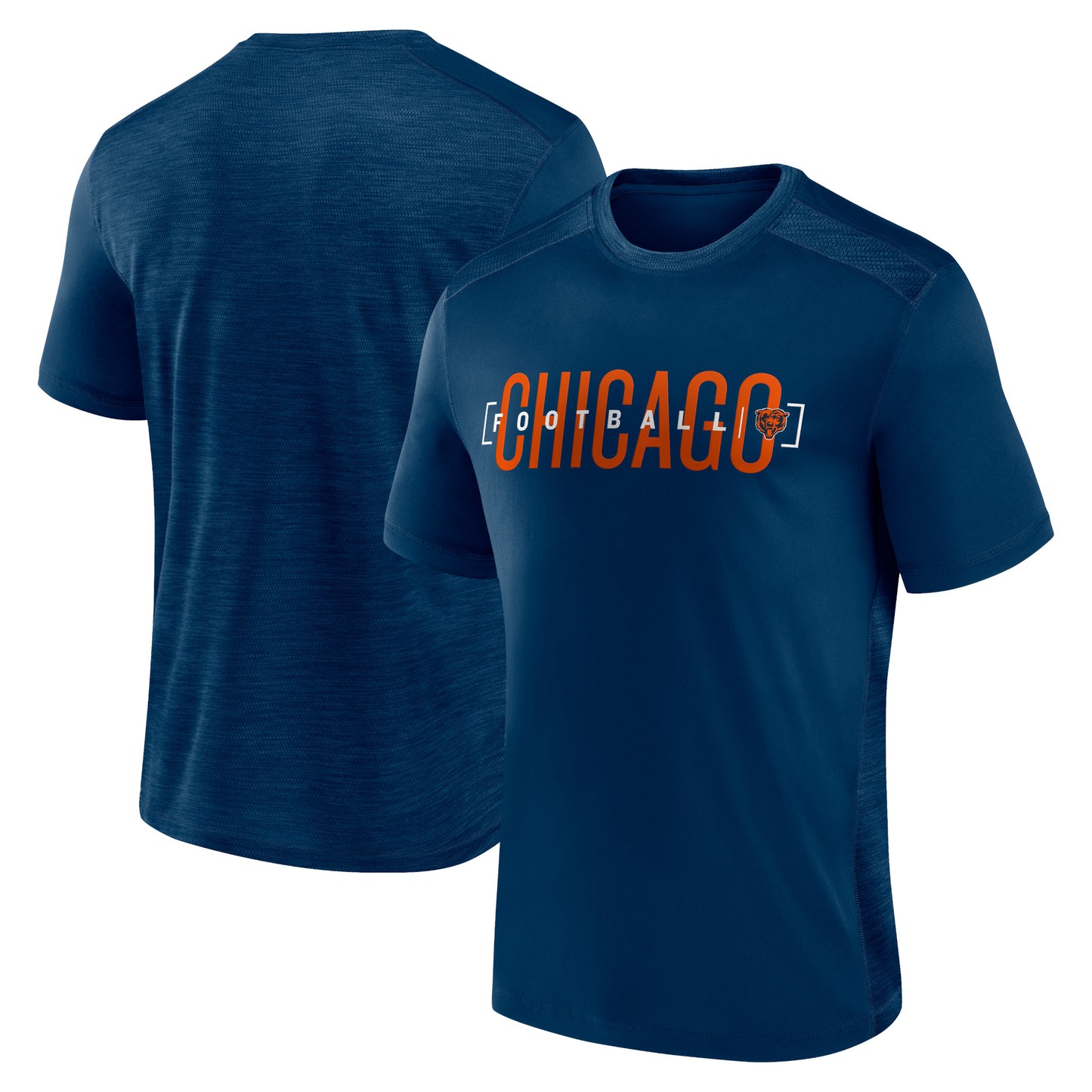 Men's Fanatics Navy Chicago Bears End Zone T-Shirt