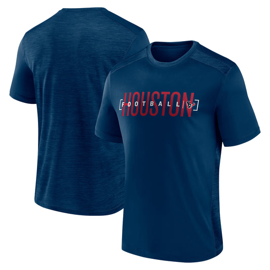 Men's Fanatics Navy Houston Texans End Zone T-Shirt