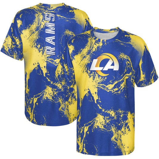 Preschool Royal Los Angeles Rams In The Mix T-Shirt