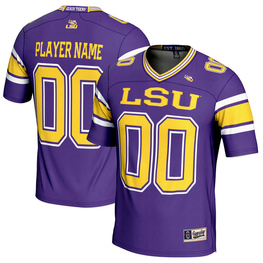 Youth GameDay Greats Purple LSU Tigers NIL Pick-A-Player Football Jersey