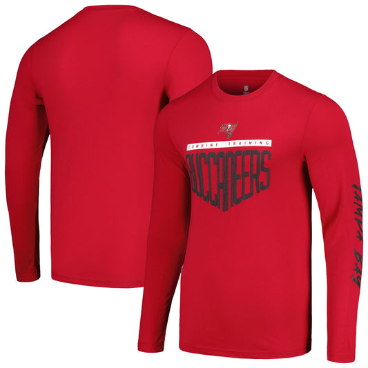 Men's Red Tampa Bay Buccaneers Impact Long Sleeve T-Shirt