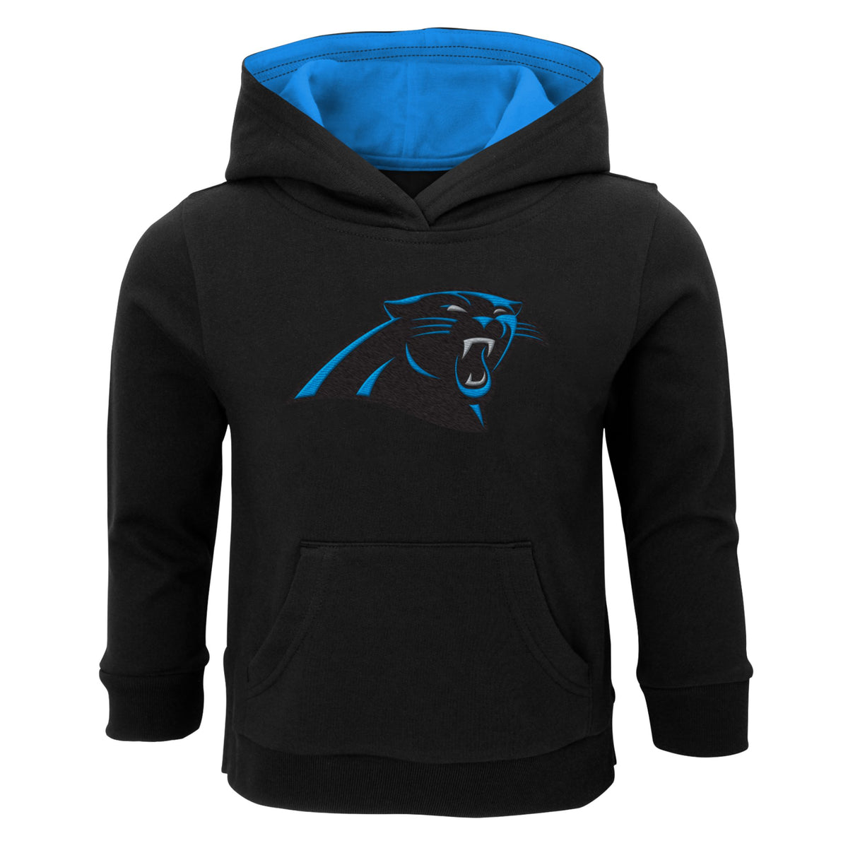 Toddler Black Carolina Panthers Prime Pullover Hoodie