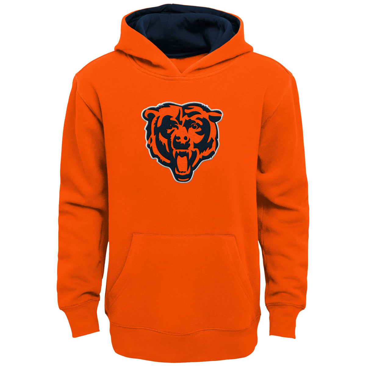 Youth Orange Chicago Bears Prime Pullover Hoodie