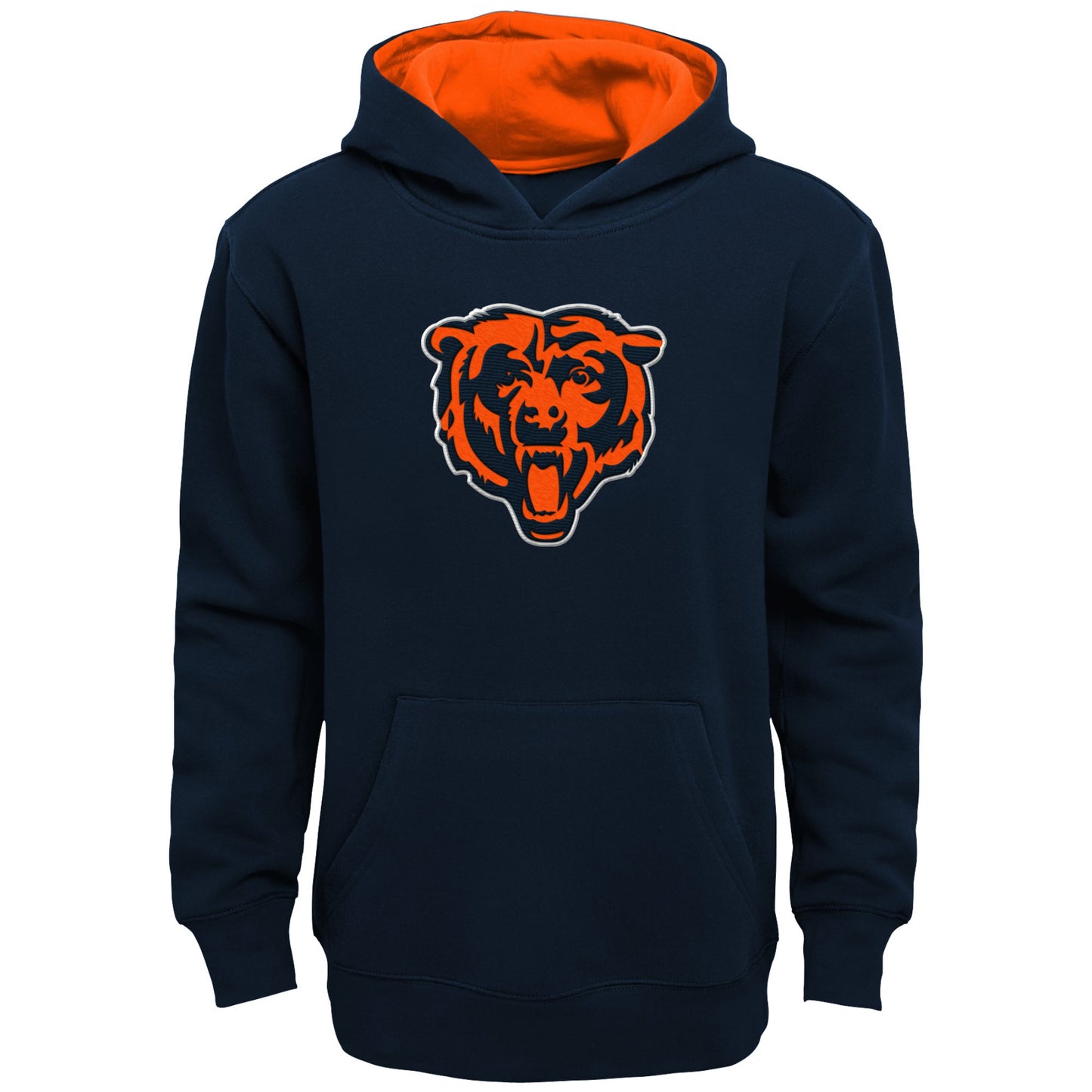 Youth Navy Chicago Bears Prime Pullover Hoodie