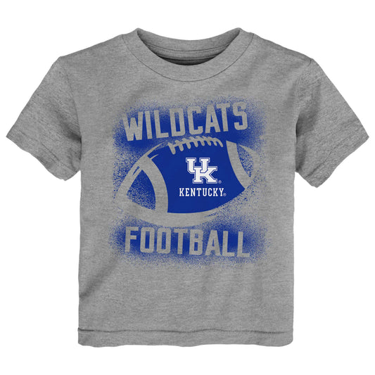 Toddler  Heather Gray Kentucky Wildcats Stencil T-Shirt