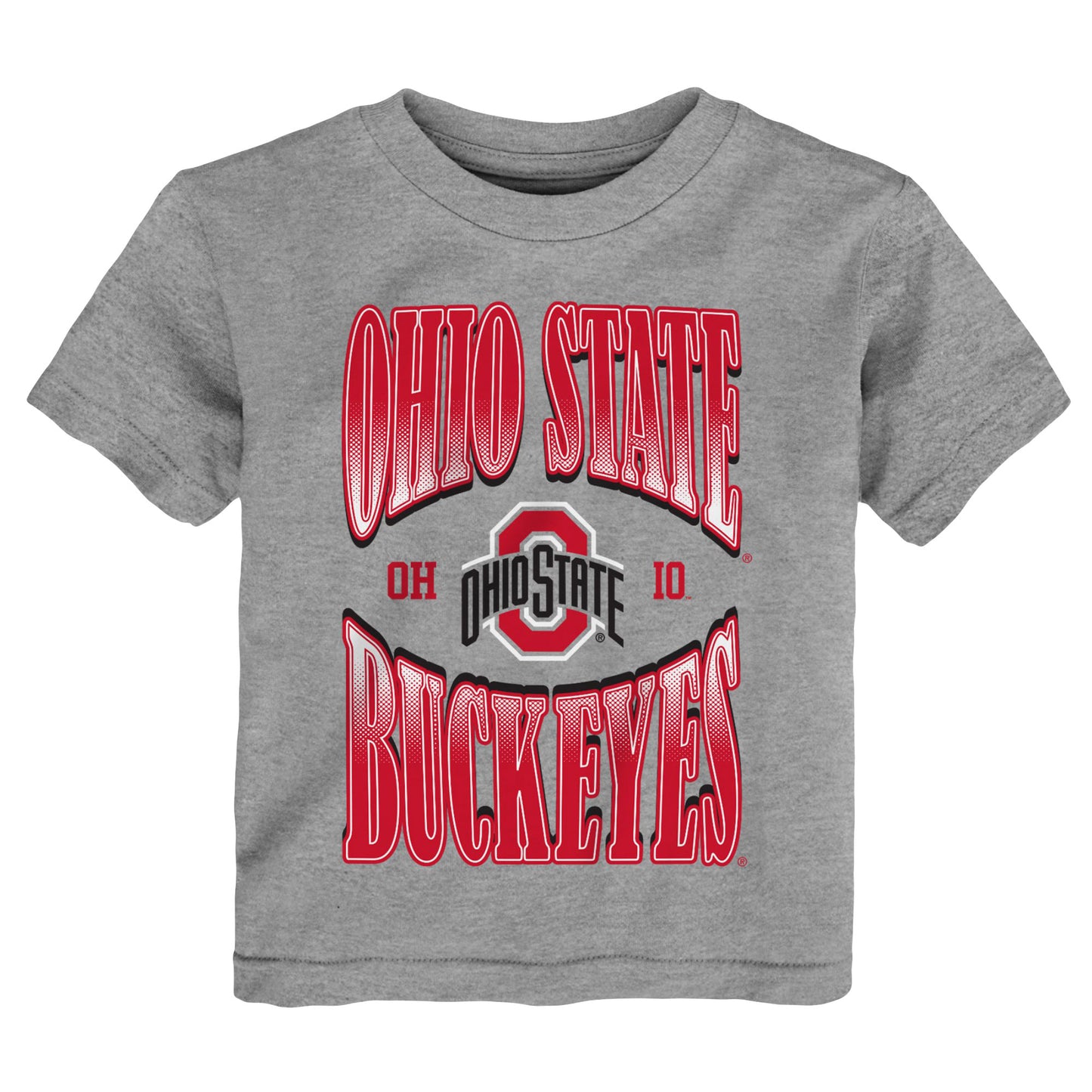 Toddler Heather Gray Ohio State Buckeyes Top Class T-Shirt