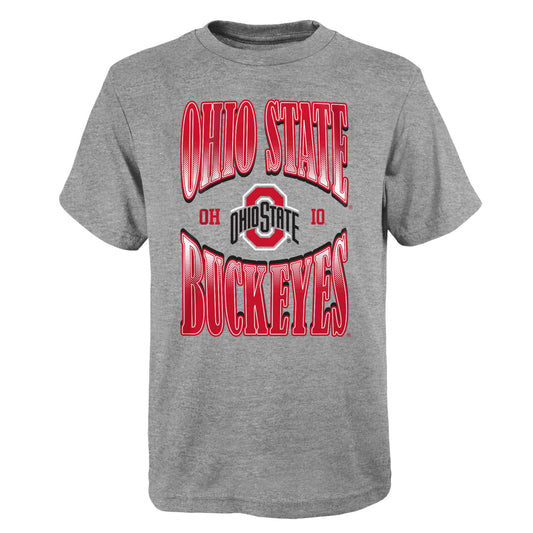 Youth Heather Gray Ohio State Buckeyes Top Class T-Shirt