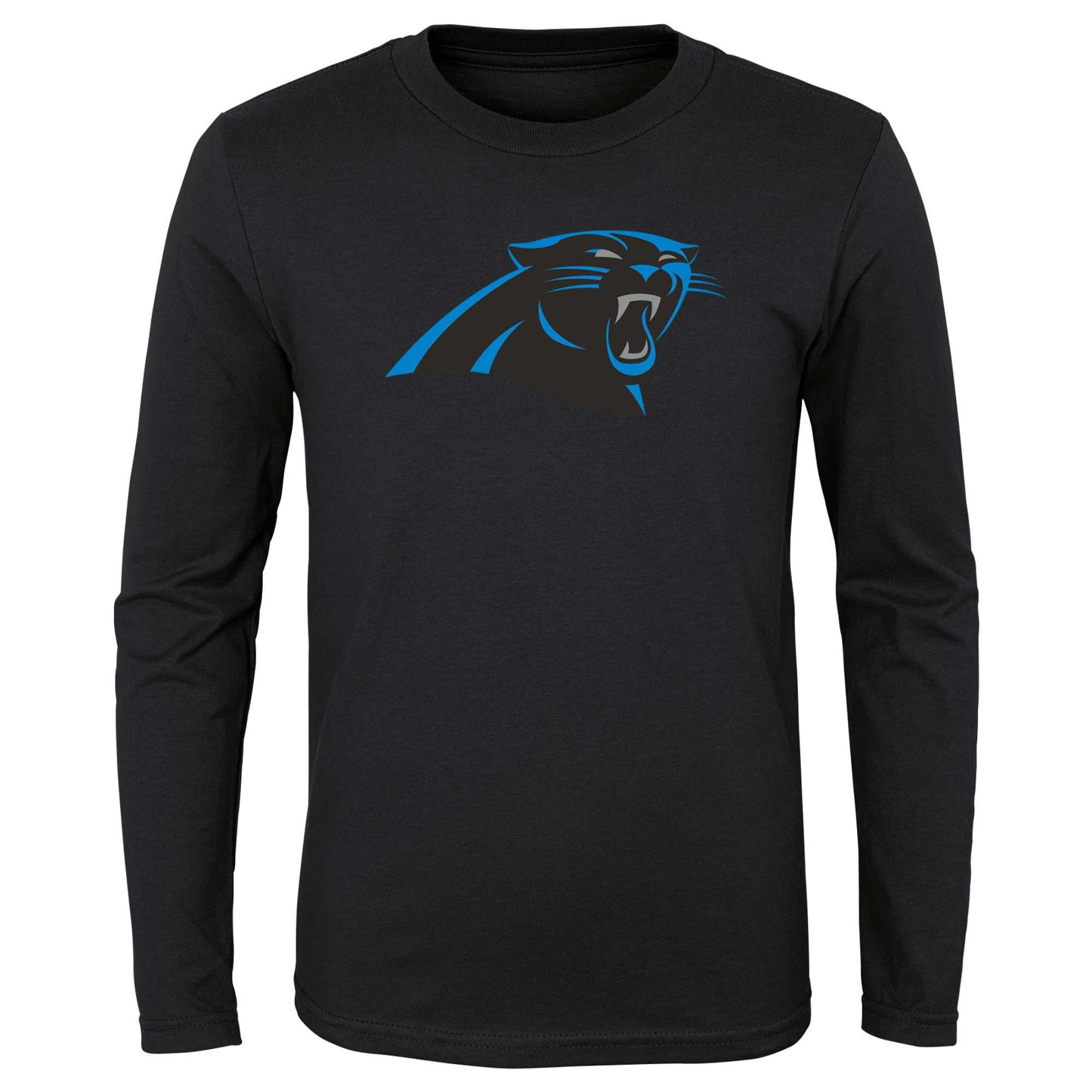 Toddler Black Carolina Panthers Primary Logo Long Sleeve T-Shirt