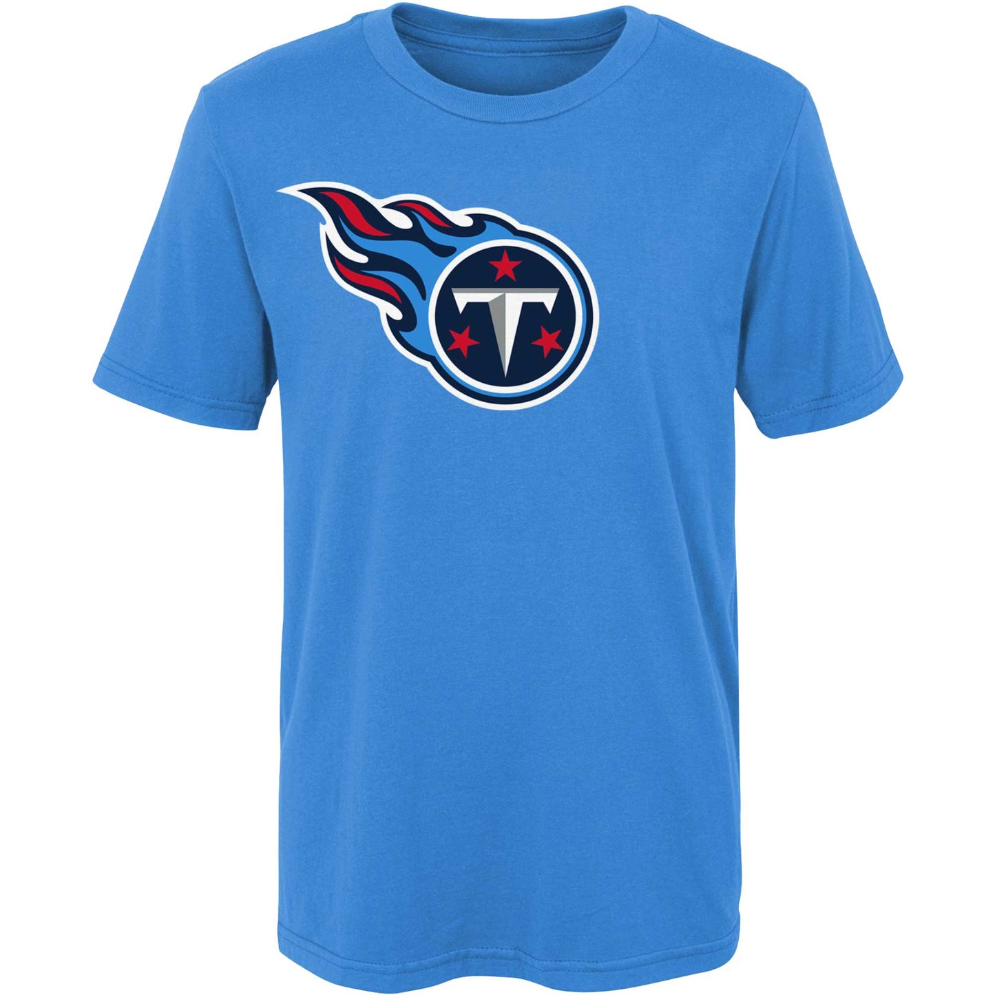 Preschool Light Blue Tennessee Titans Primary Logo T-Shirt