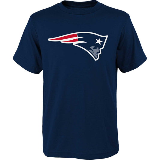 Youth Navy New England Patriots Primary Logo T-Shirt