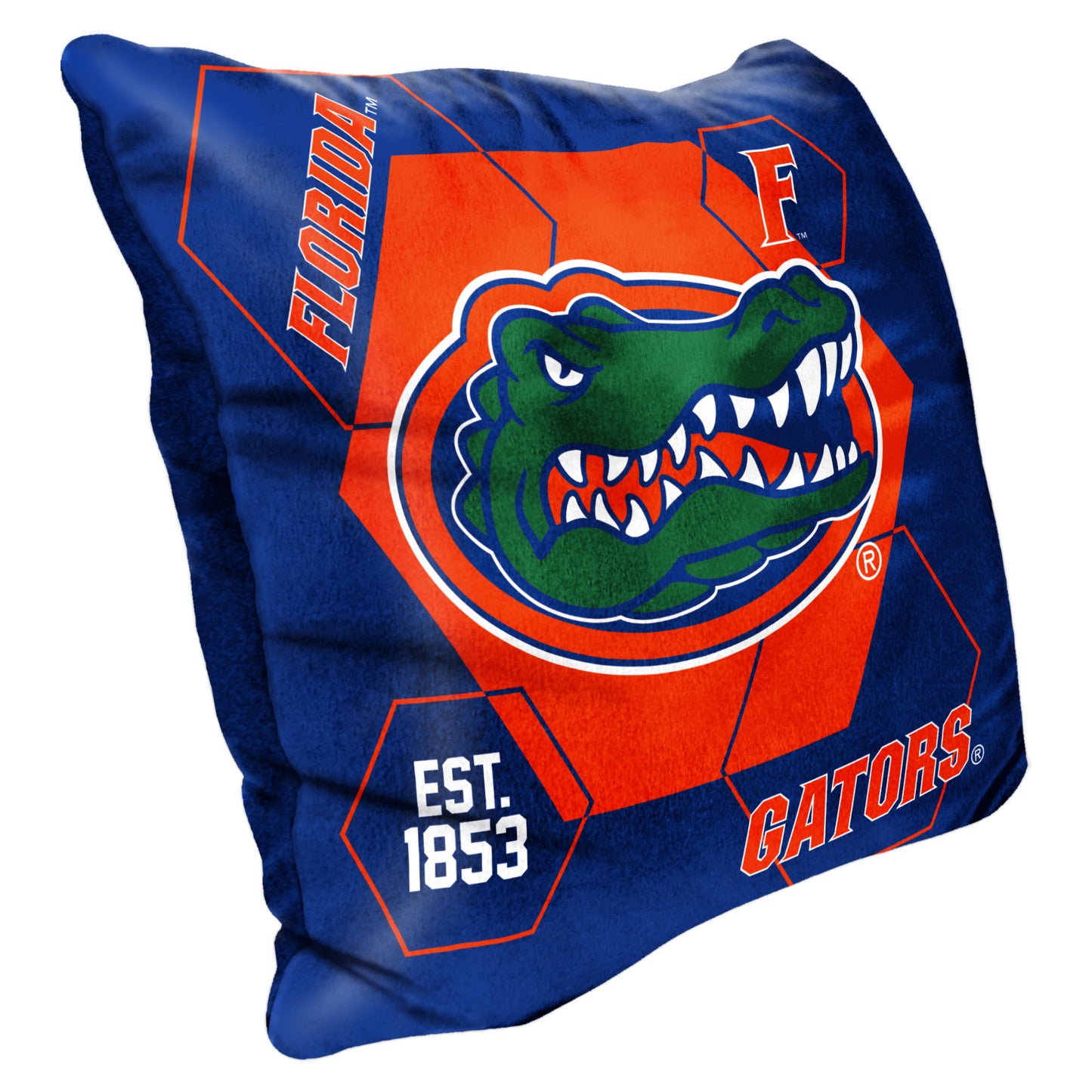 The Northwest Group  Florida Gators 16" x 16" Connector Velvet Pillow