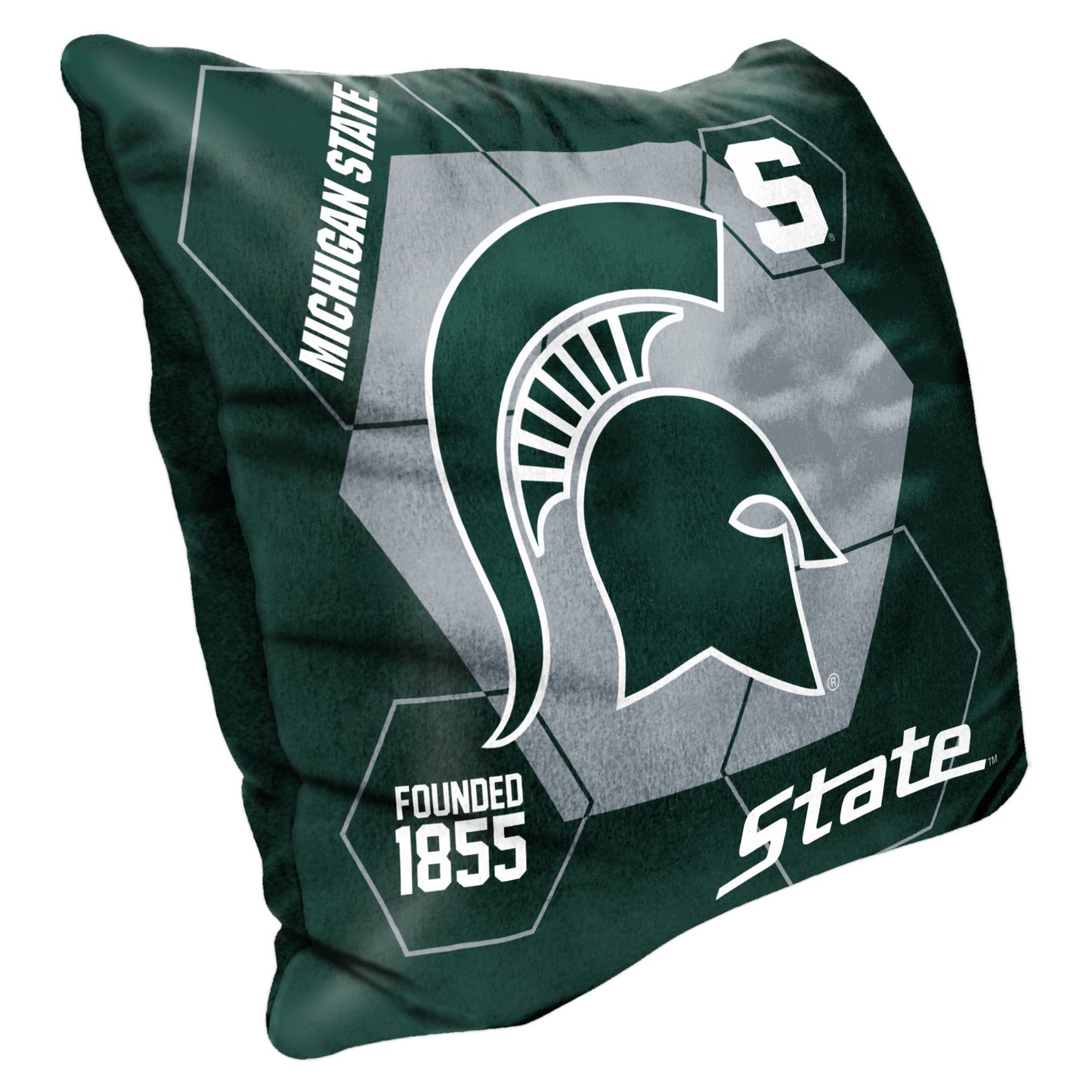 The Northwest Group  Michigan State Spartans 16" x 16" Connector Velvet Pillow