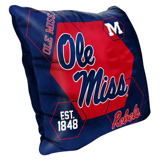 The Northwest Group  Ole Miss Rebels 16" x 16" Connector Velvet Pillow