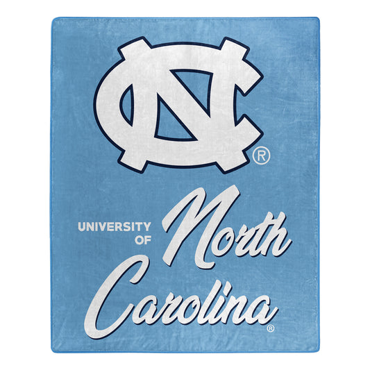 The Northwest Group  North Carolina Tar Heels 50" x 60" Signature Raschel Plush Throw Blanket