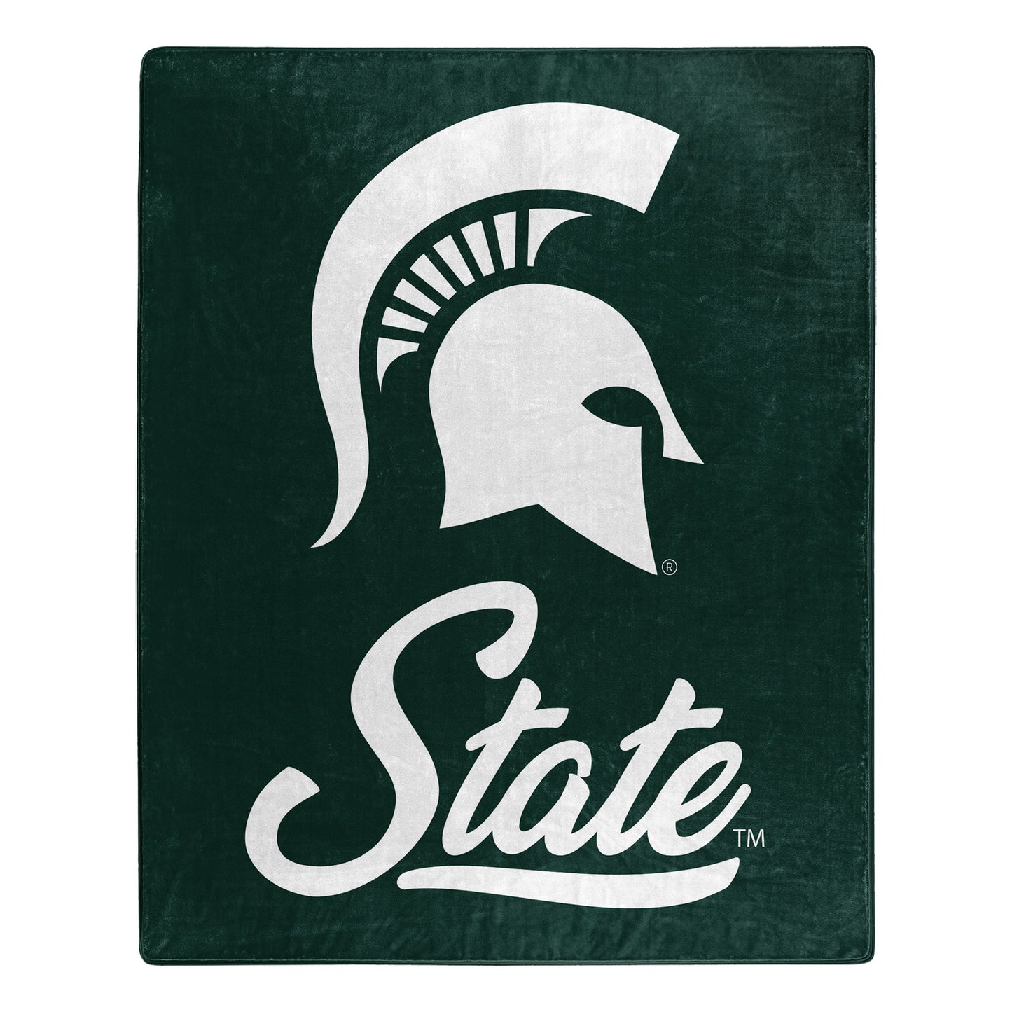 The Northwest Group  Michigan State Spartans 50" x 60" Signature Raschel Plush Throw Blanket