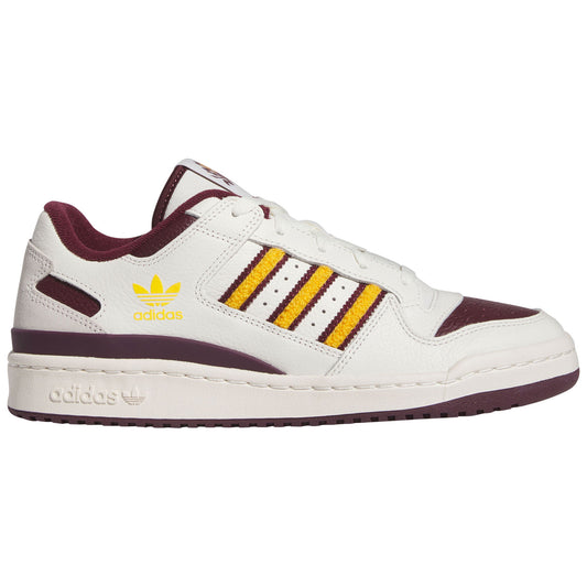 Unisex adidas  White Arizona State Sun Devils Forum Low Basketball Shoes