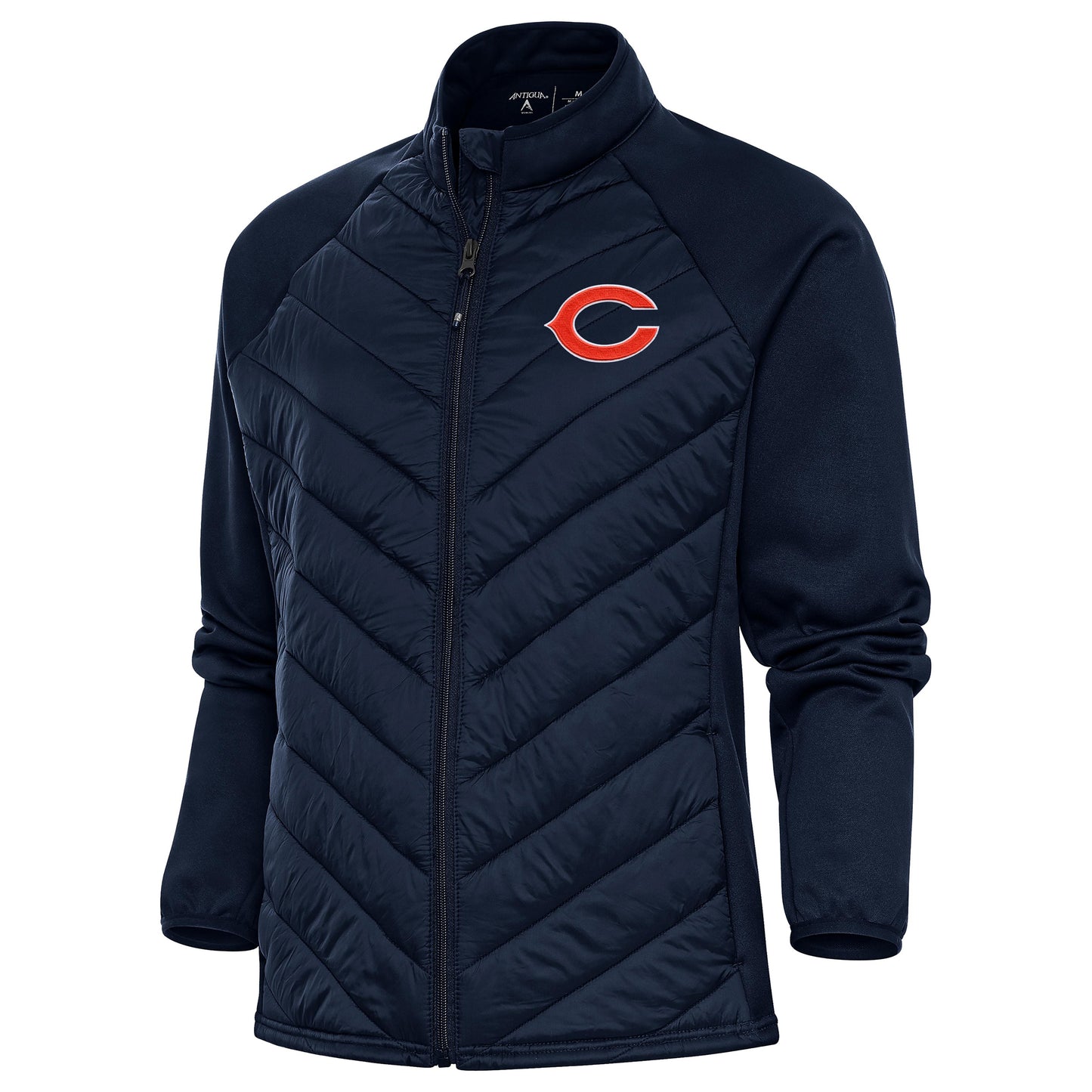 Women's Antigua  Navy Chicago Bears Altitude Full-Zip Jacket