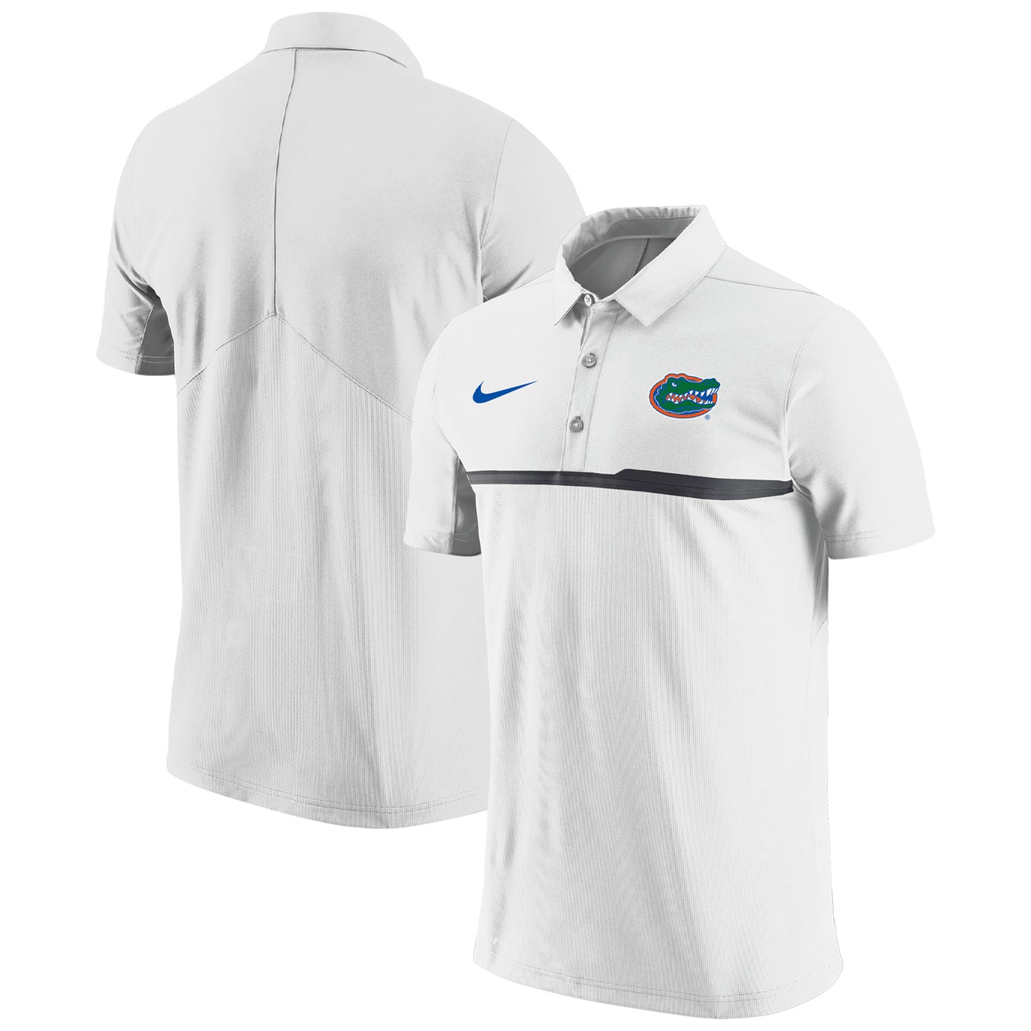 Men's Nike White Florida Gators Coaches Performance Polo