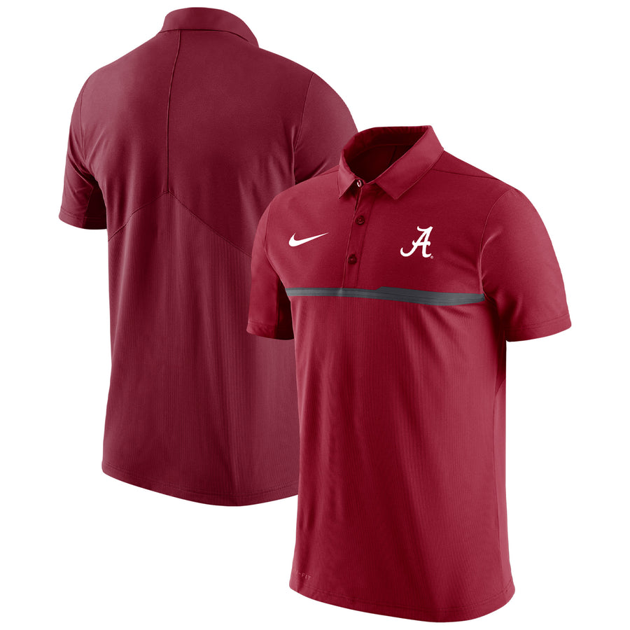 Men's Nike Crimson Alabama Crimson Tide Coaches Performance Polo