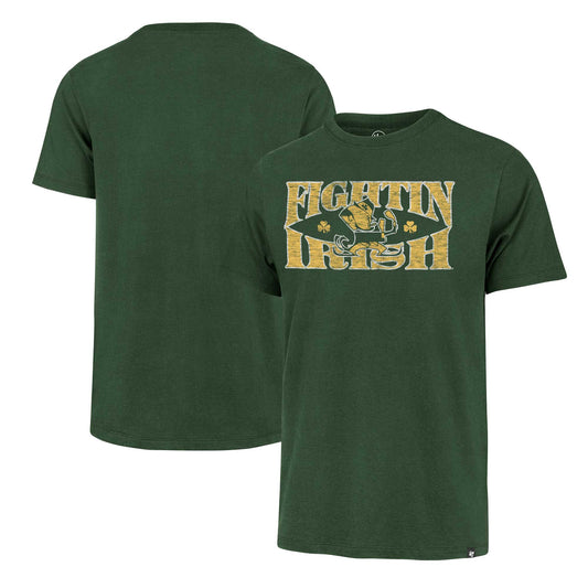 Men's '47 Green Notre Dame Fighting Irish Article Franklin T-Shirt