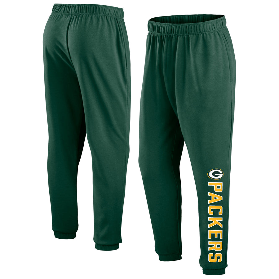 Men's Fanatics Green Green Bay Packers Chop Block Fleece Sweatpants