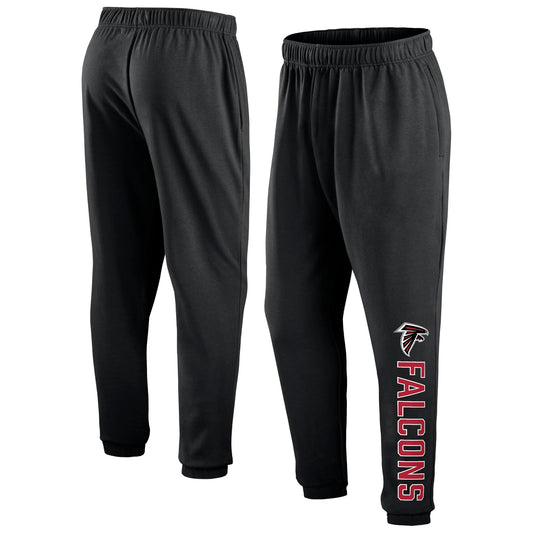 Men's Fanatics Black Atlanta Falcons Chop Block Fleece Sweatpants