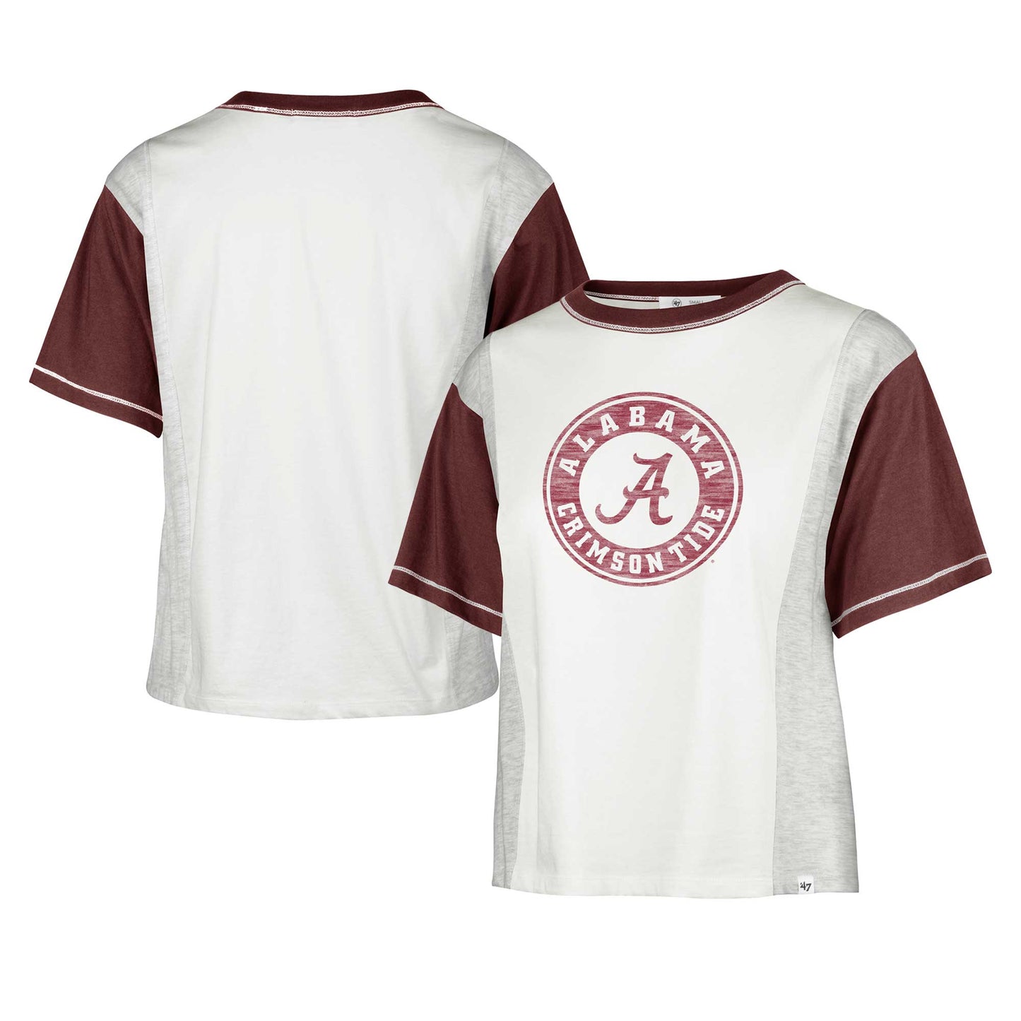 Woman's '47 White Alabama Crimson Tide Premier Tilda Tee