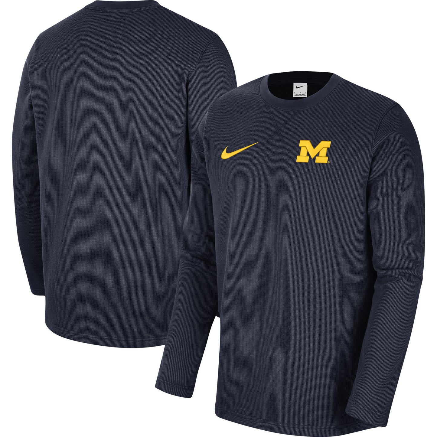 Men's Nike Navy Michigan Wolverines Pullover Sweatshirt