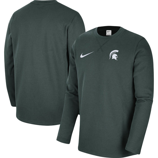 Men's Nike Green Michigan State Spartans Pullover Sweatshirt