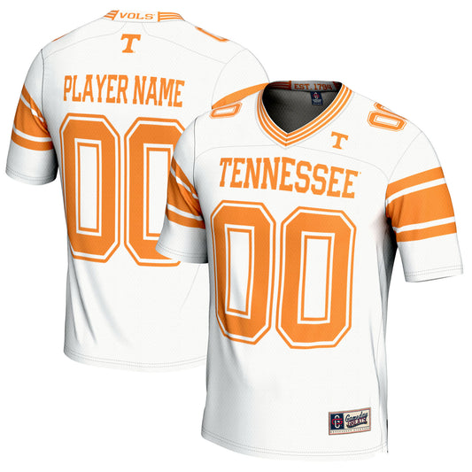 Men's GameDay Greats White Tennessee Volunteers NIL Pick-A-Player Football Jersey