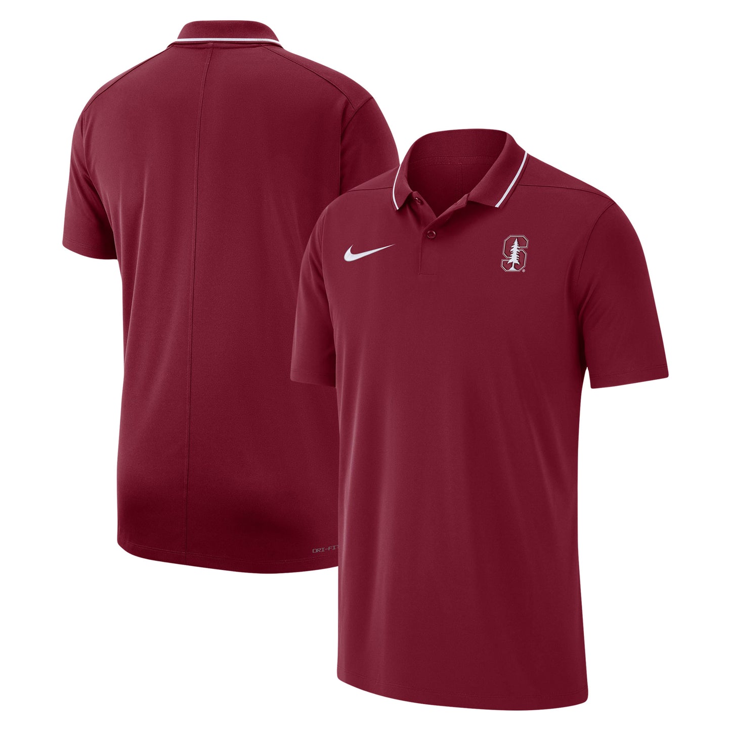 Men's Nike Cardinal Stanford Cardinal 2023 Coaches Performance Polo