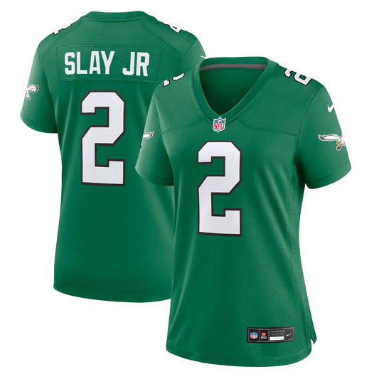 Women's Nike Darius Slay Kelly Green Philadelphia Eagles Player Jersey