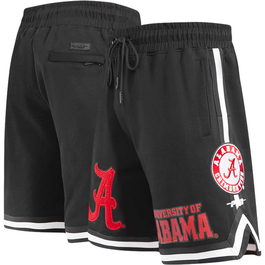 Men's Pro Standard Black Alabama Crimson Tide Classic Shorts