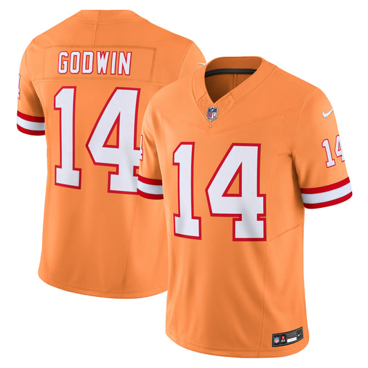 Men's Nike Chris Godwin Orange Tampa Bay Buccaneers Vapor F.U.S.E. Limited Jersey