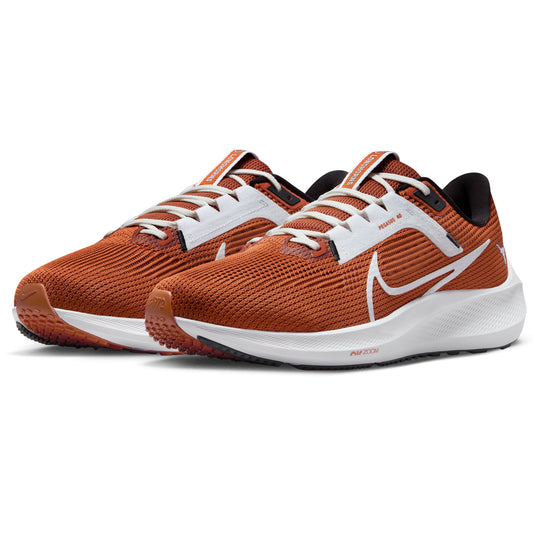 Unisex Nike Texas Orange Texas Longhorns Zoom Pegasus 40 Running Shoe