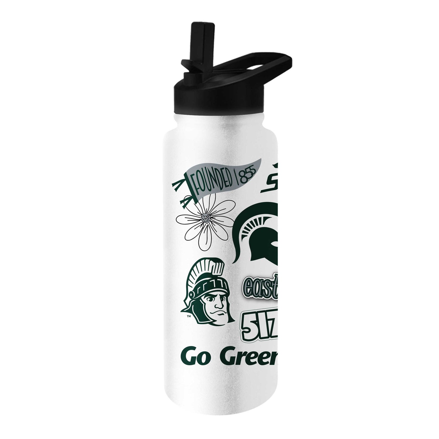 Michigan State Spartans 34oz. Native Quencher Bottle