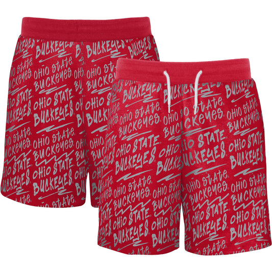 Youth Scarlet Ohio State Buckeyes Super Shorts