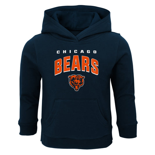 Toddler Navy Chicago Bears Stadium Classic Pullover Hoodie