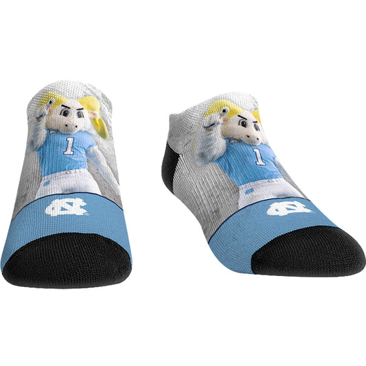 Youth Rock Em Socks North Carolina Tar Heels Mascot Walkout Low-Cut Socks